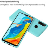 TPU Siliconen Hoesje voor Huawei P30 Lite - Ultradun - Schokbestendig - Zacht Touch Gel Hoes - Volledige Bescherming - Slank en Lichtgewicht - Matte Afwerking - Anti-Slip