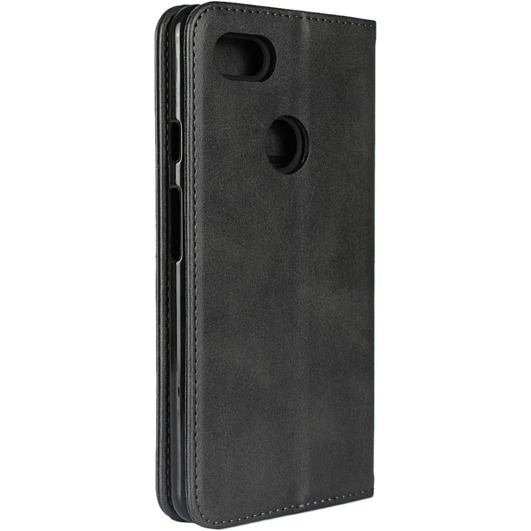 Hoesje voor Google Pixel 3 XL - Leren Flip Portemonnee Hoesje [3 Kaartsleuven] [Magnetische Sluiting] [Standfunctie] - Flip Hoes Cover voor Google Pixel 3 XL - Beschermende Leren Flipcase - Luxe Wallet Case - Telefoonbescherming voor Google Pixel 3 XL