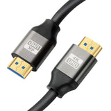 4K HDMI 2.0 Kabel 0.45m - Ondersteunt Ultra HD 60Hz - High Speed 18Gbps Overdracht - Vergulde Connectoren voor Optimale Signaalkwaliteit - Geschikt voor TV, PS4, Xbox, 3D Weergave - Duurzaam en Betrouwbaar - Grijs