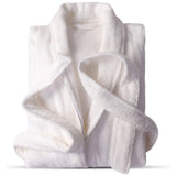 Eden Badjas – Korte Damesbadjas – Maat S/M – Zachte Ochtendjas met Ceintuur – Relaxed Fit – Comfortabel voor na Douche, Sauna of Ontspanning – Kleur: Crèmekleurig