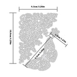 2 Stuks Metaal Snijmallen Set - Vlinder & Roos Vormen - Embossing Stencils voor Scrapbooking & Kaartmaken - Duurzaam Carbonstaal