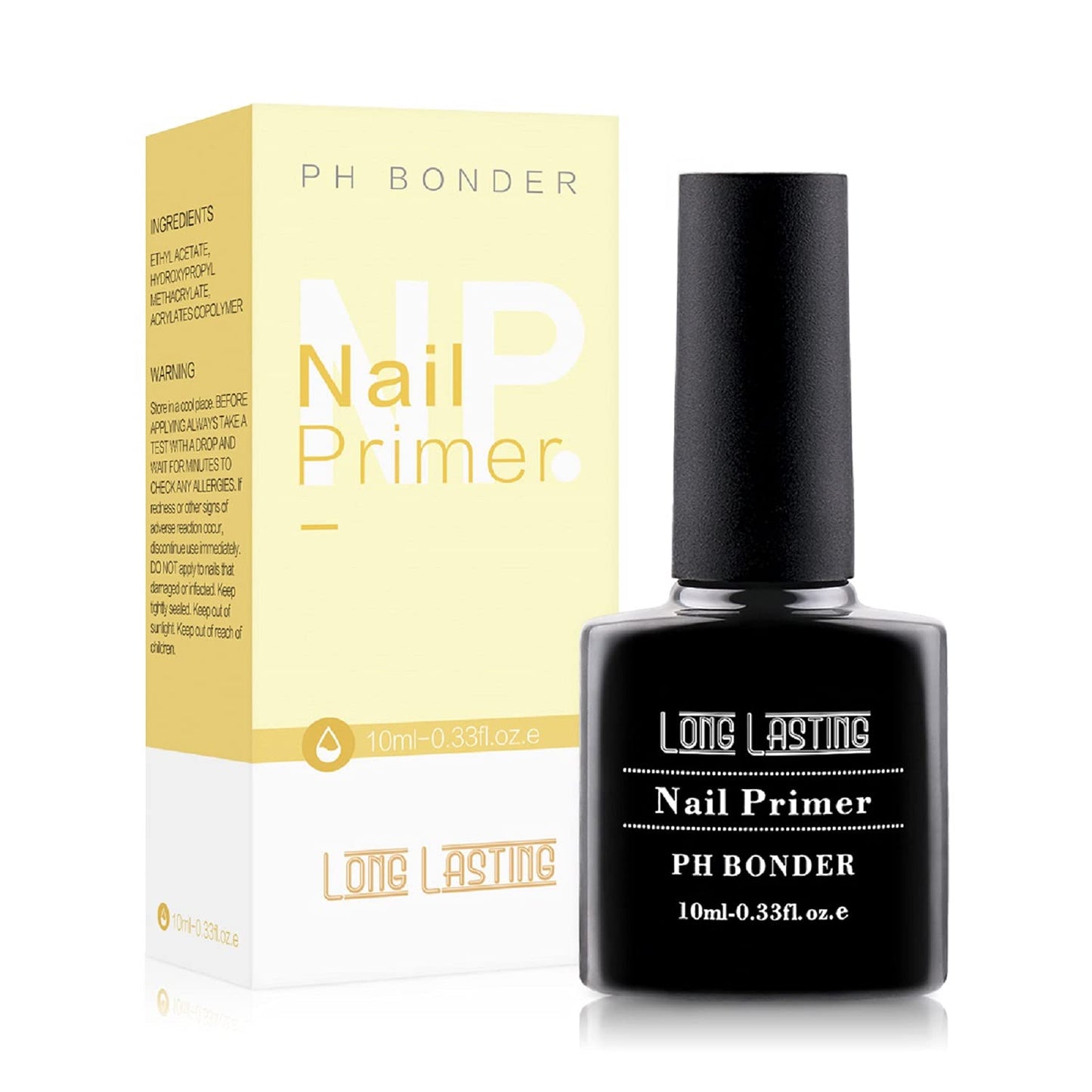 6 Stuks - AIMEILI Nagelprimer - UV Gel Nagellak Primer voor Sterke Hechting - Voor Bouwgel, Kleurengel, Acrygel, Acryl - Luchtgedroogd, UV/LED Lamp Niet Nodig - 10 ml