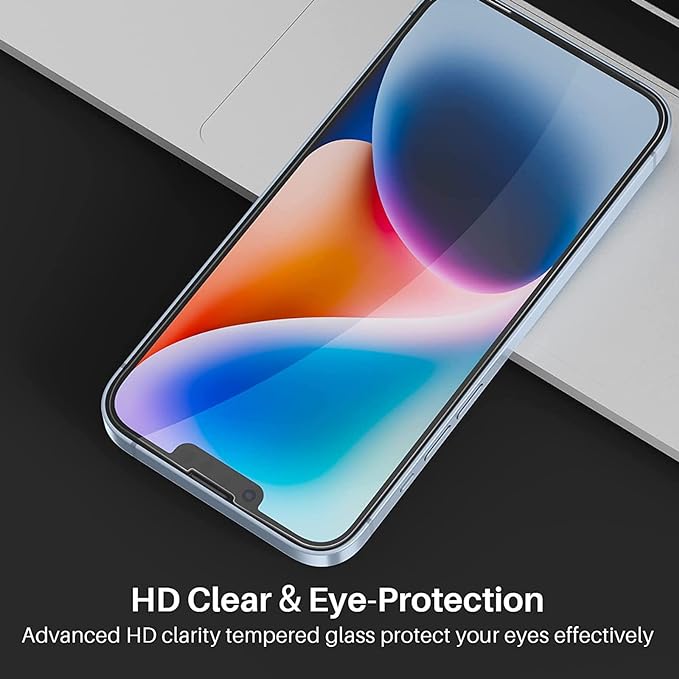 3-Delig Gehard Glas Screen Protector Set voor iPhone 11 (6.1") - 0.33mm Ultra Transparant en Ultra Bestendig, Krasbestendig en Anti-Vingerafdruk
