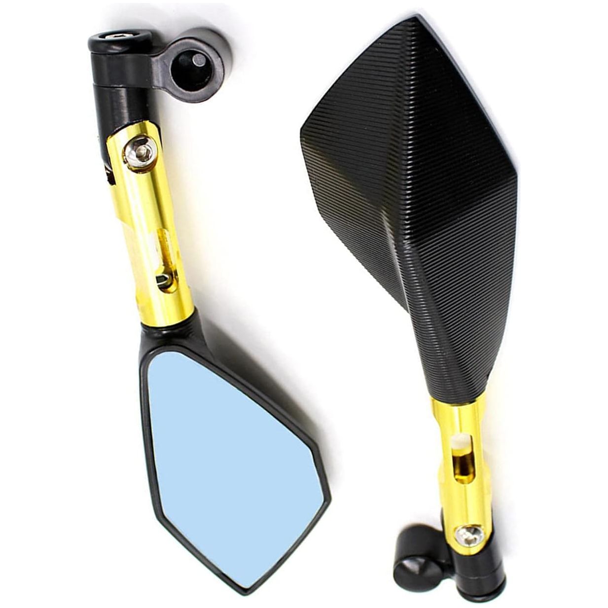 2-Stuks Motorfiets Spiegels RIZOMA Moto Zijspiegels, Geschikt Voor Yamaha R1 R3 R125 FZ6 FZ1 FAZER XV 950 MT07 MT09 MT 03 1200 - Hoogwaardige Achteruitkijkspiegels voor Motorfietsen, Passend Bij Diverse Yamaha Modellen