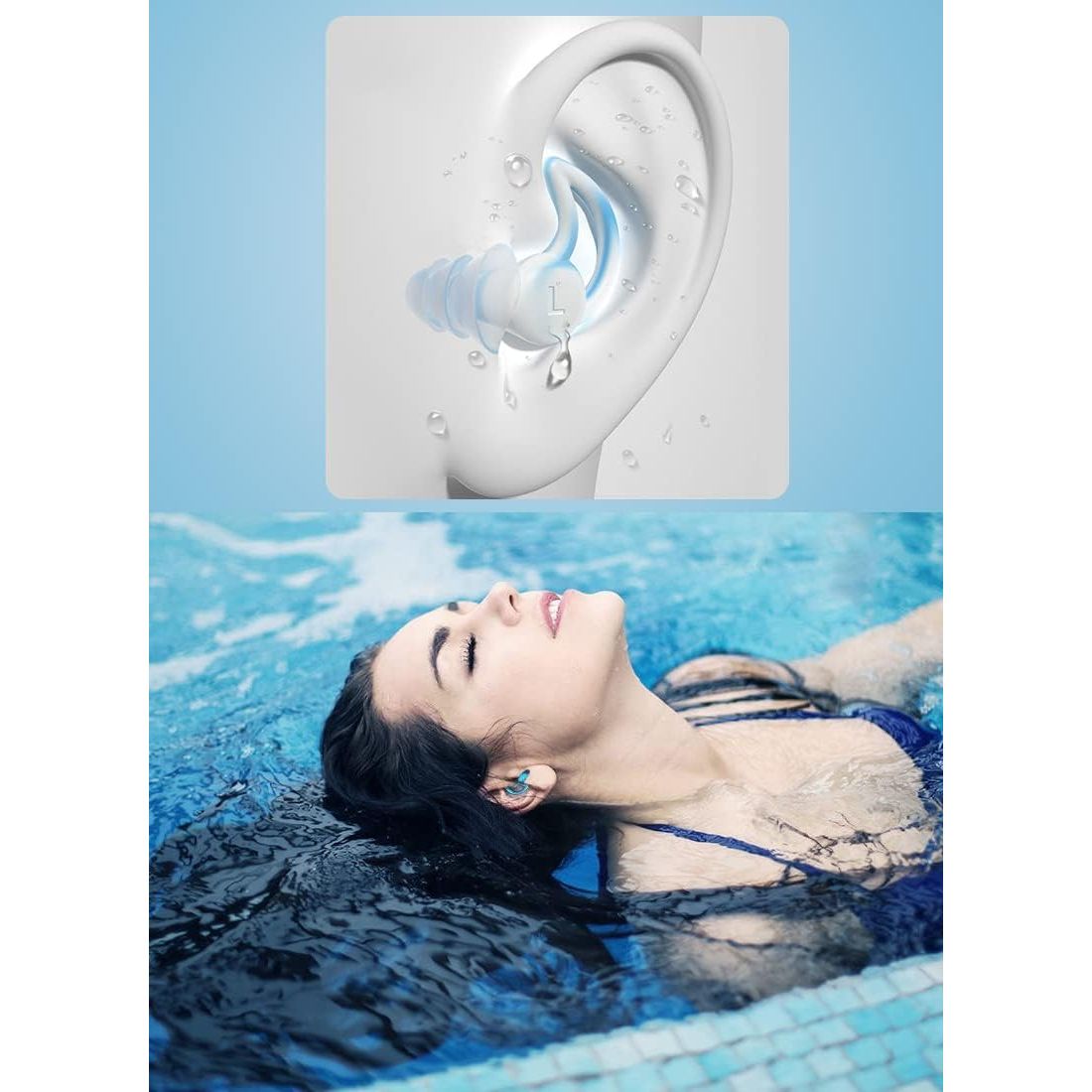 3 Delige - Herbruikbare Siliconen Oordopjes voor Slapen - Geluiddemping tot 33dB - Inclusief Memory Foam Oordopjes (37dB) - Aluminium Opbergcase en Hennep Cadeautasje - Voor Slapen, Reizen, Zwemmen en Werk