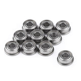 10 stuks - Set van Mini Kogellagers, F684ZZ Dubbel Afgeschermde Miniature Flenskogellagers 4 x 9 x 4 mm met 10,3 mm Flens, Ideaal voor 3D-Printer Model - Duurzame en Precieze Onderdelen voor Verbeterde Printprestaties