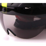 Aerodynamische Fietshelm - Met Vizier - Maat L - Ultralicht 315g - Magnetische Lens - Verstelbare en Geventileerde Helm voor Weg- en MTB-fietsen