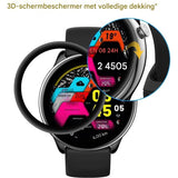 3 Stuks - Geharde-Glas-Screenprotector voor Amazfit GTR Mini - 3D-Volledige-Bescherming - Vingerafdruk-Bestendig - 9H-Hardheid - Krasbestendige-Glasfolie - 15 x 8 cm - Ultradun - Gemakkelijk-Te-Installeren - Bubbelvrij