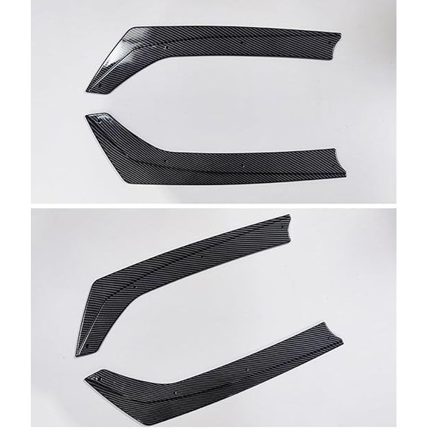 Auto Achterspoiler Side Corner Extension voor BMW 3 Serie - Glanzend Zwart - Vermindert Luchtweerstand, Verbetert Brandstofverbruik en Stabiliteit - Stijlvolle Upgrade voor Meer Downforce en Tractie