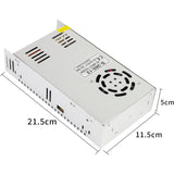 Universele 12V 30A 360W Voeding – AC 110V/220V naar DC 12V – LED Driver - Gereguleerde Schakelende Transformator – Voor 3D-printer, CCTV, Radio, Computerprojecten &amp; LED Stripverlichting