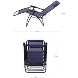 Lichtgewicht Opvouwbare Ligstoel 177x110cm – Verstelbare Zonneligstoel Met Kussen – Inklapbare Tuin Ligzetel Voor Terras, Balkon Of Camping – Zwarte Relaxstoel Met Rugleuning – Klapstoel Voor Buiten Gebruik