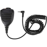 Handheld Luidsprekermicrofoon voor Walkie Talkies - Compatibel met YAESU/Vertex Radios - Ergonomisch Ontwerp met Draaibare Schouderclip en 3.5mm Aansluiting
