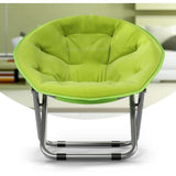 Ronde Opvouwbare Moon Chair – Comfortabele Loungestoel met Armleuningen voor Binnen & Buiten – Ergonomisch Ontwerp, Inklapbare Relaxstoel