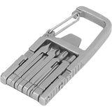 12-in-1 Multifunctionele Sleutelhanger Gereedschapset - Heavy Duty - Schroevendraaier Bit Opvouwbaar Multitool Flesopener Draagbaar Zakgereedschap voor Kamperen Buitenshuis - Alles-in-één Gereedschap voor Handige Oplossingen Tijdens Outdoor Avonturen