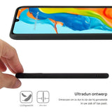 TPU Siliconen Hoesje voor Huawei P30 Lite - Ultradun - Schokbestendig - Zacht Touch Gel Hoes - Volledige Bescherming - Slank en Lichtgewicht - Matte Afwerking - Anti-Slip