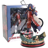 Naruto Shippuden – Uchiha Madara Six Paths Actiefiguur 28 cm | Impure World Reincarnation Madara PVC Model | Anime Verzamelfiguur met Realistische Details | Collectible Beeldje voor Fans, Kinderen &amp; Verzamelaars