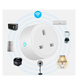2-Pack - Smart Plug WiFi Slimme Stekker Compatibel met Alexa & Google Home - App & Stemcontrole, Timerfunctie, 13A - Ideaal voor Huishoudelijke Apparaten