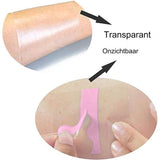 5 Paar - Onzichtbare Zelfklevende Tepelbedekkers - Voor Strapless Push Up BH - Transparante Adhesieve Tepel Plakkers - 100% TPU - Waterdichte En Ademende Borstlift Tape - Huidvriendelijke Lijm Voor Strapless En Rugloze Kleding - Inclusief Rol Lift Tape