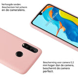 TPU Siliconen Hoesje voor Huawei P30 Lite - Ultradun - Schokbestendig - Zacht Touch Gel Hoes - Volledige Bescherming - Slank en Lichtgewicht - Matte Afwerking - Anti-Slip