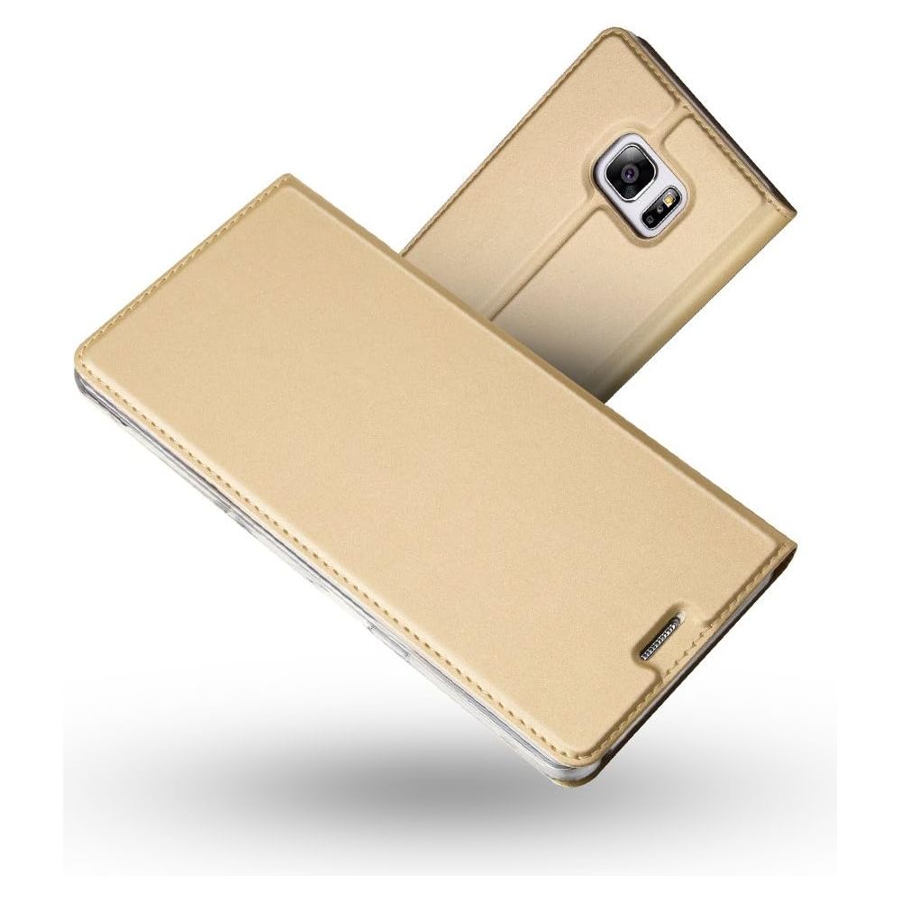 Samsung Galaxy S7 Premium Mobiele Telefoon Flip Cover - Boekhoes met Geïntegreerde Magneet - PU Lederen Case - Beschermende Telefoonhoes met Stijlvol Design - Portemonnee Functie - Kaartsleuven - Standfunctie - Compatibel met Galaxy S7 - Luxe Bescherming