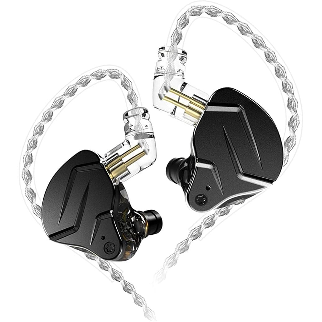 KZ ZSN Pro X Dubbele Bestuurder In-Ear Oordopjes - 1BA 1DD Bedraad Hoofdtelefoon - HiFi Sport Gaming Headset Compatibiliteit voor Telefoon Computer Tablet met Dual-Driver Technologie en Superieure Geluidskwaliteit