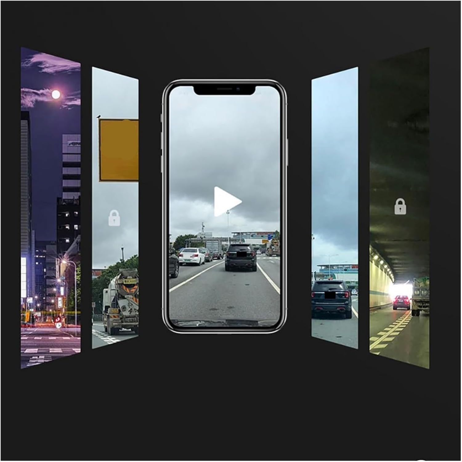 Mini Auto Dashcam met 128GB SD-Kaart – 720P HD Rijrecorder met 140° Groothoeklens, Nachtzicht & Automatische Lusopname – Compacte Autocamera met Bewegingsdetectie, USB-voeding & Eenvoudige Montage – Ideaal voor Elke Auto
