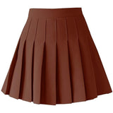 Geplooide Minirok - Stretchy Skater Rok - Cheerleader Stijl - Ademend en Comfortabel - Voor Dagelijks Gebruik, Feestjes en Sport