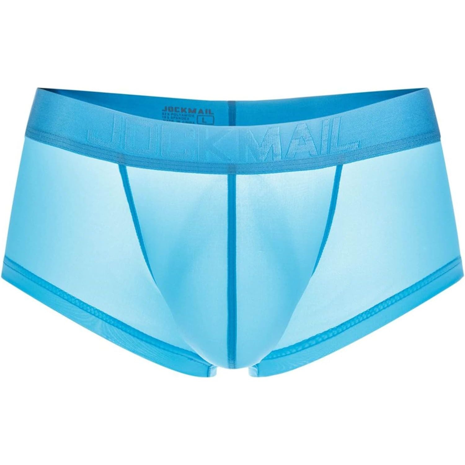 3 stuk Luxe Ice Silk Sexy Loom Heren Ondergoed Boxers in Ademend Micro Mesh, Ultra-dunne, Lage Taille Trunks, Maat XL - Set van 3 (2x Zwart, 1x Blauw) voor Superieur Comfort & Stijlvolle Uitstraling