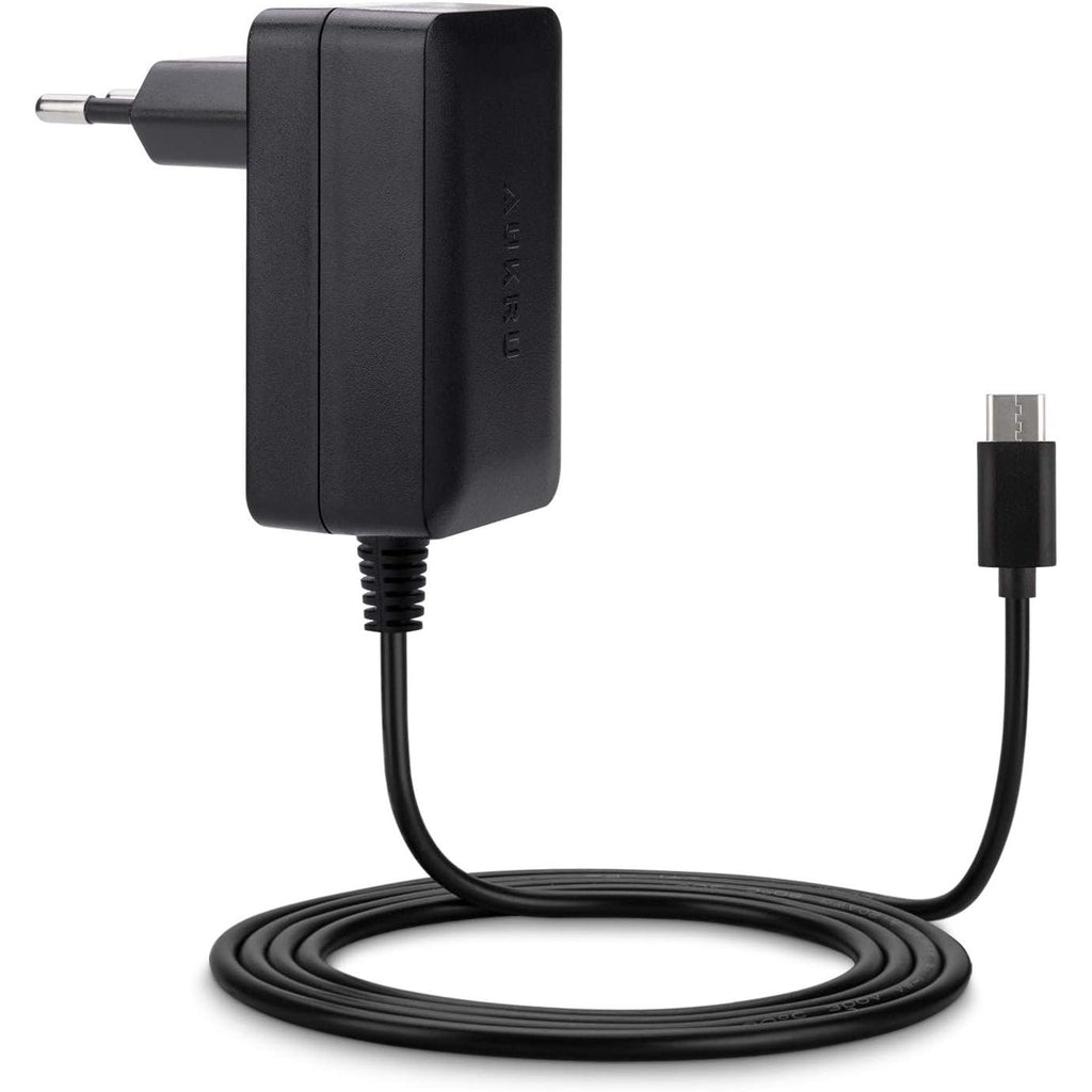 USB-C Voedingsadapter Voor Raspberry Pi - 5V 3A met Type-C Plug - Ideaal voor Raspberry Pi 4 Model B - Ingebouwde Kortsluitbeveiliging - 140cm Zwarte Kabel Inbegrepen
