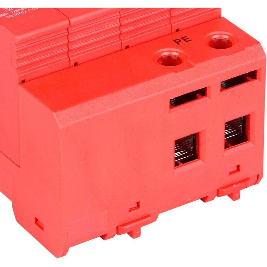 Thuis Overspanningsbeveiliging - 4P - 40KA - Laagspanning - Dissipator - 20A - 385V - Flits - Dissipator  Apparaat  Met Hoge Kwaliteit Precisie - Chips - Geschikt - Voor Thuis - Rood