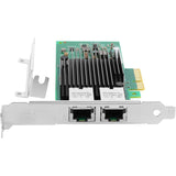 Intel X550-T2V2 10G 2-poorts RJ45 Netwerkkaart - PCI Express 3.0x 4 Ethernet Adapter met Intel ELX550AT2Chip - Universele Connectiviteit