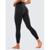 CRZ YOGA - Dames Sport Legging - Brushed Naked Feeling - Hoge Taille - Yoga Legging - Squatproof Sportbroek - 7/8 Tights - Maat 44 - 63 cm Binnenbeenlengte - Yoga Tights - Fitness Legging