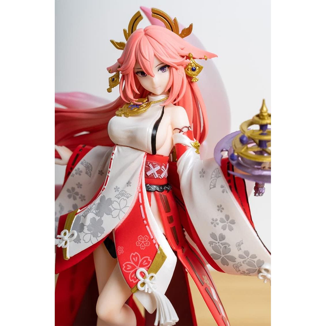Genshin Impact – Yae Miko 1/7 Schaalfiguur 24 cm | Premium PVC Anime Game Beeldje van de Guuji van de Grand Narukami Shrine | Gedetailleerd Verzamelfiguur & Cadeau voor Fans
