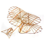 Houten 3D Puzzel Vliegtuig - Otto Lilienthal Zweefvliegtuig Model Bouwpakket - Laser Gesneden Balsa Hout - Creatieve DIY Kit voor Volwassenen