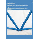 Opvouwbare Draagbare Klamboe voor Volwassenen – 190x100x80cm – Zelfstaand Muskietennet Zonder Bodem – Ademend Polyester Mesh – Anti-Mug & Insectennet voor Binnen, Camping & Reizen – Blauw | Compact & Chemisch Vrij