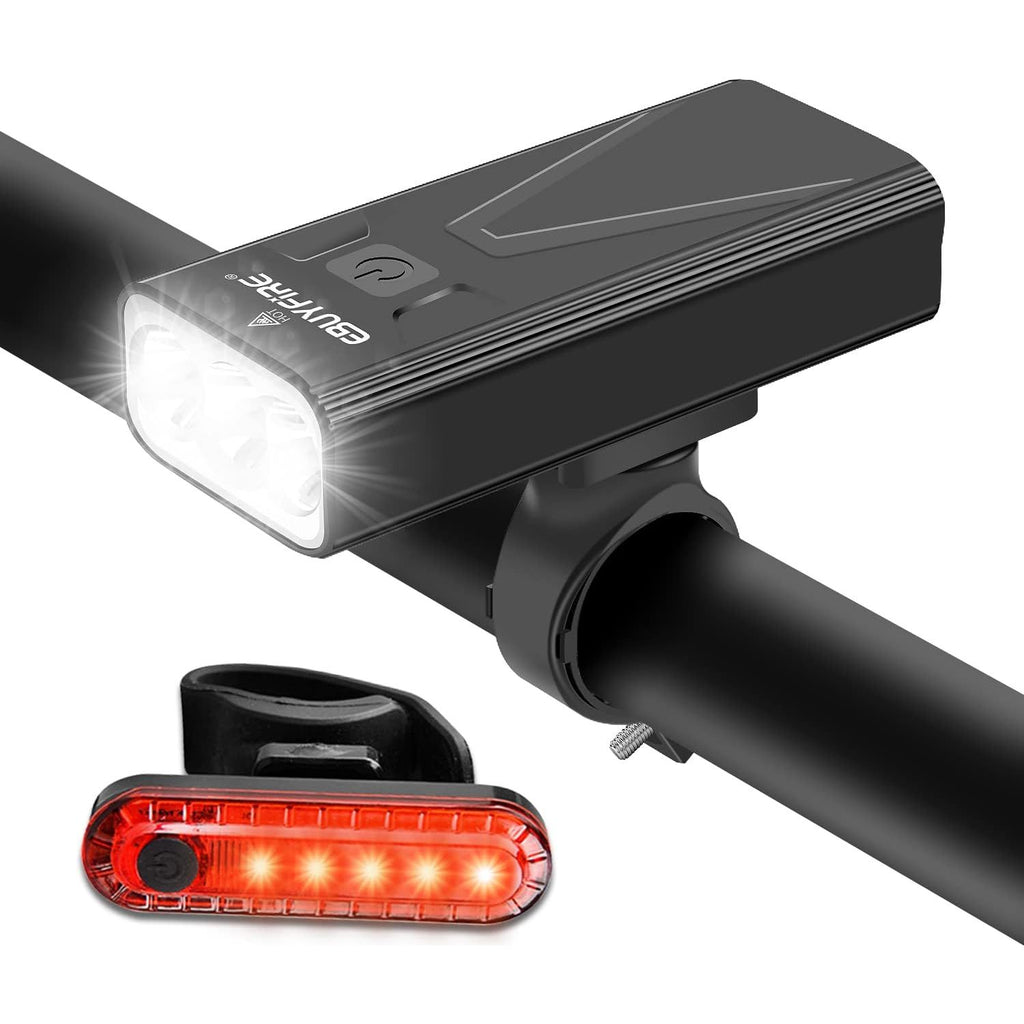 Oplaadbare LED Fietslamp - 3000 Lumen - 3 Modi - Waterdicht - Veiligheid voor Berg- en Racefietsen