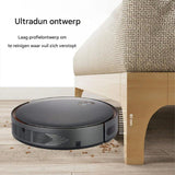 3-in-1 Robotstofzuiger met Dweilfunctie – 2500Pa Krachtige Zuigkracht, Automatisch Opladen, Slimme Obstakeldetectie &amp; 90 min Batterijduur – Ideaal voor Huisdieren, Houten Vloeren en Tegels (Zwart)