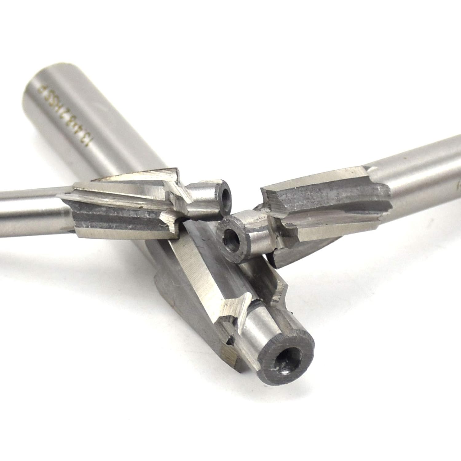 5-Fluit Conusfrees - Vervangende platte conusfrees - CNC Roterende Boor Set - Snijder Sleuf Boor - Gereedschap - M3 M4 M5 M6 M8 - 4 Fluiten HSS-AL - Voor Koper, Aluminium, Staal, Gietijzer - Efficiënt en Duurzaam