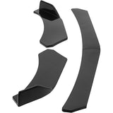 Voorspoiler Lip Bodykit - Universele Voorbumper Lip Splitters - Carbon Fiber Stijl - Voor Honda Civic/Accord en Andere Auto Modellen - ABS Materiaal - Sportieve Autolip Spoiler - Aerodynamische Voorspoiler Voor Auto's