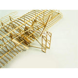 Houten Modelbouw Kit - 3D Schaalmodel Wright Flyer Vliegtuig - Handgemaakt Houten Vliegtuig - DIY