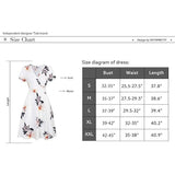 V-Hals Zomerjurk Dames - Kort Mouwloos - Midi Jurk met Plooitaille en Zakken - Elegante Wikkeljurk - Casual Strandjurk - Bloemenprint - Luchtige Zomerjurk - Maat S