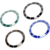 4 Stuks - Keramische Horloge Lunette Inlegset - Vervangende Ringen - 38mm Buitendiameter - Diverse Kleuren - Krasbestendig - Inclusief Opbergdoos