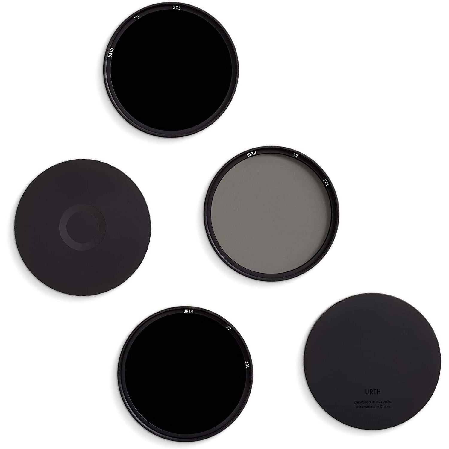 Urth 72mm ND8, ND64, ND1000 Filter voor Lens Kit (Plus+) - Perfecte Creatieve Controle met Hoogwaardig Glas