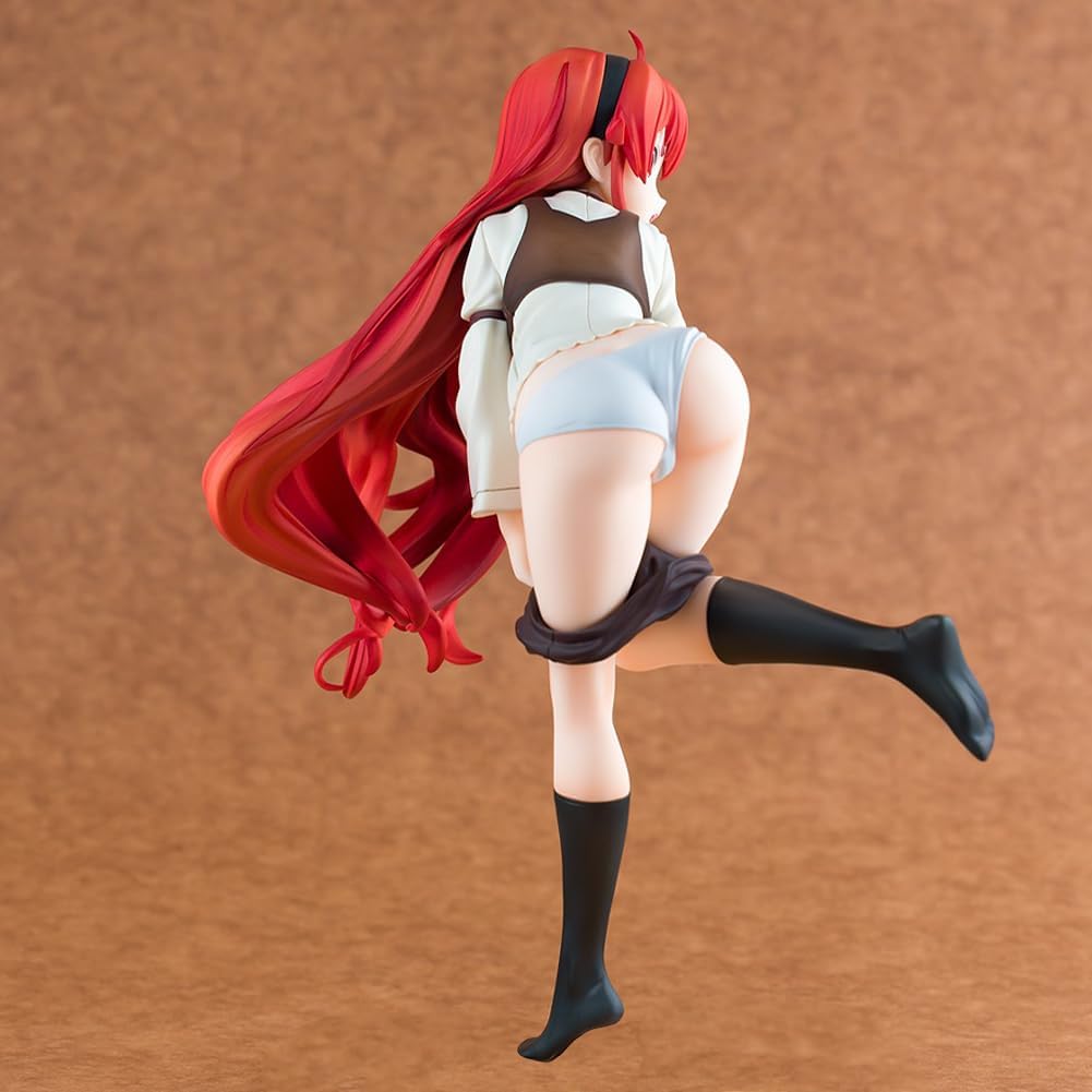 Mushoku Tensei Anime Figuur – Eris Greyrat PVC Actiefiguur – 18 cm Verzamelfiguur – Detailrijk Beeldje – Anime Decoratie voor Bureau, Kamer & Vitrinekast – Collectibles Model – Ornament – Anime Statue – Cadeau voor Manga & Anime Fans