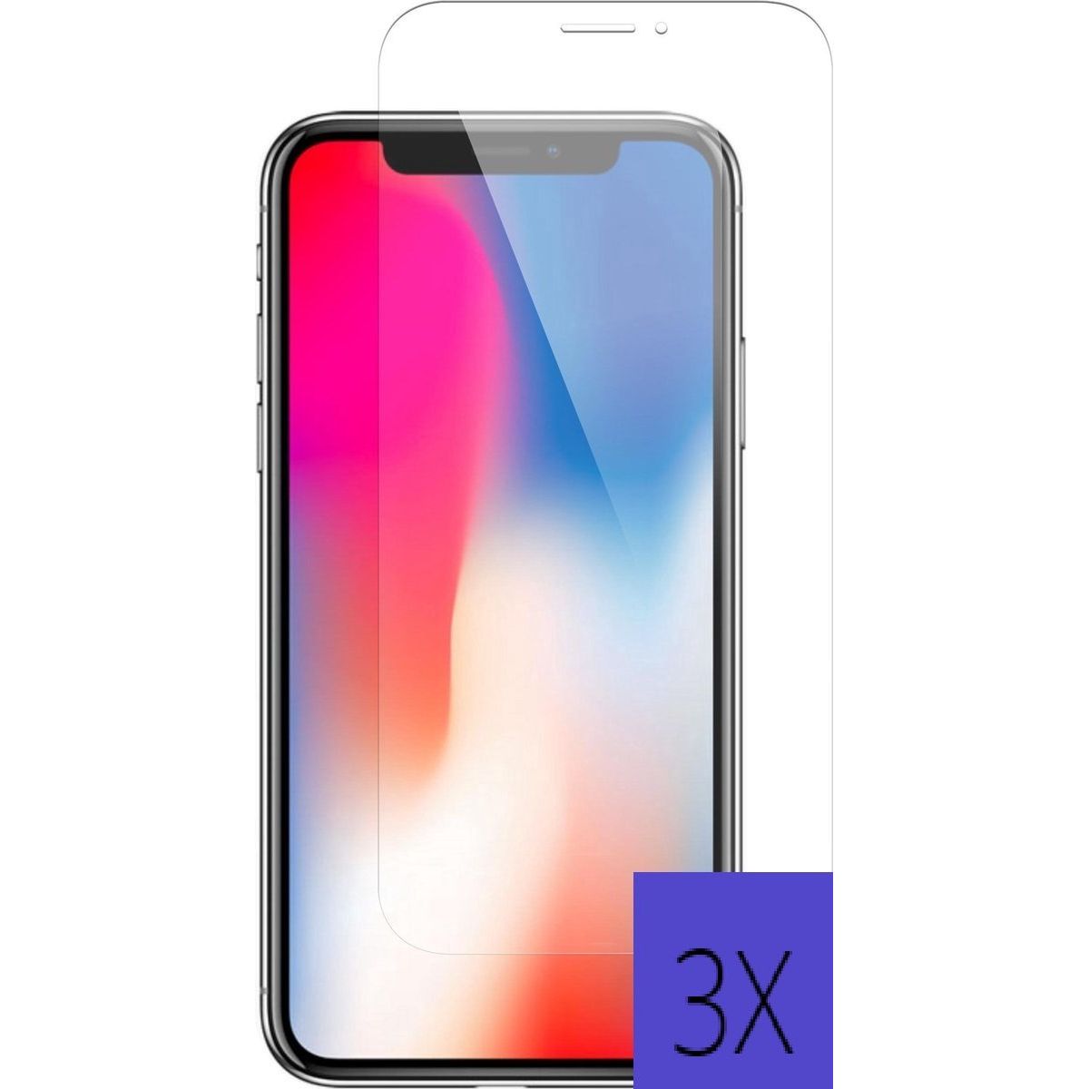 3-Delig Gehard Glas Screen Protector Set voor iPhone 11 (6.1") - 0.33mm Ultra Transparant en Ultra Bestendig, Krasbestendig en Anti-Vingerafdruk