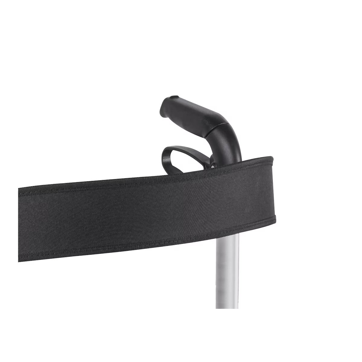 Lichtgewicht Rollator met Zitting – RIDDER Rollator Premium – Opvouwbaar Aluminium Looprek – 4 Wielen – In Hoogte Verstelbaar – Inclusief Rugsteun, Mandje en Remmen – Zilver/Zwart – Ca. 65 x 72 x 84-96 cm