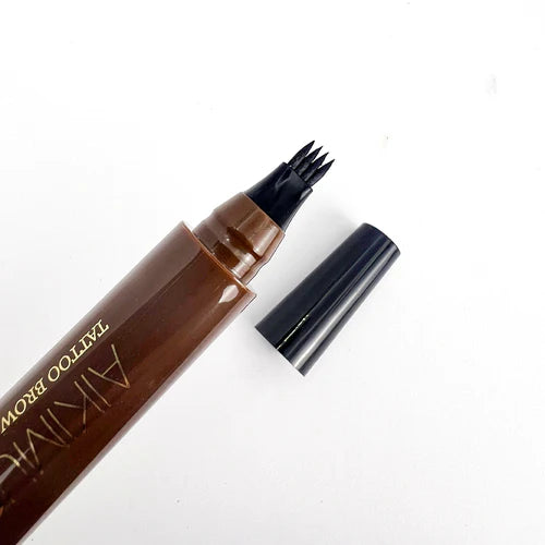 AIKIMUSE - Waterdicht Microblading Wenkbrauwpotlood - Tattoo Brow Pen - Natuurlijke Look - 24 Uur Langhoudend