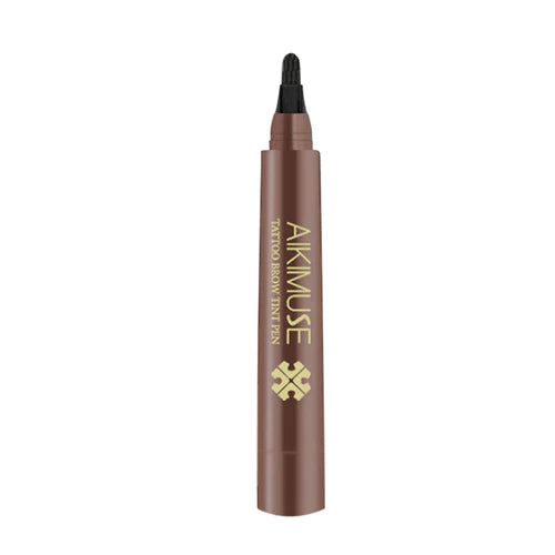 AIKIMUSE - Waterdicht Microblading Wenkbrauwpotlood - Tattoo Brow Pen - Natuurlijke Look - 24 Uur Langhoudend