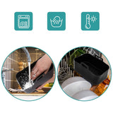 2-Delige Siliconen Inzetbakjes Set voor Airfryer - Rechthoekig & Herbruikbaar - BPA-Vrij Materiaal - Perfect voor Dual 8QT Friteuses - Duurzaam en Hittebestendig