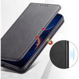 Hoesje voor Google Pixel 8 - Klassiek PU Lederen Magnetisch Portemonnee Hoesje, Flip Folio Beschermende Telefoonhoes Compatibel met Google Pixel 8, Zwart - Hoogwaardig Kunstleer, Magnetische Sluiting, Portemonnee Design, Stijlvolle Bescherming